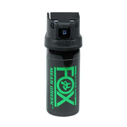 Fox Labs International Mean Green Defense Spray 1.5 oz. 6% OC Flip Top Stream Pattern 156MGS - Tactical & Duty Gear